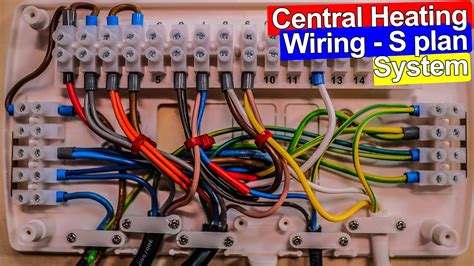 central heating electrical junction box|central heating wiring centres.